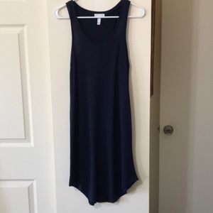 Leith navy blue tank dress.